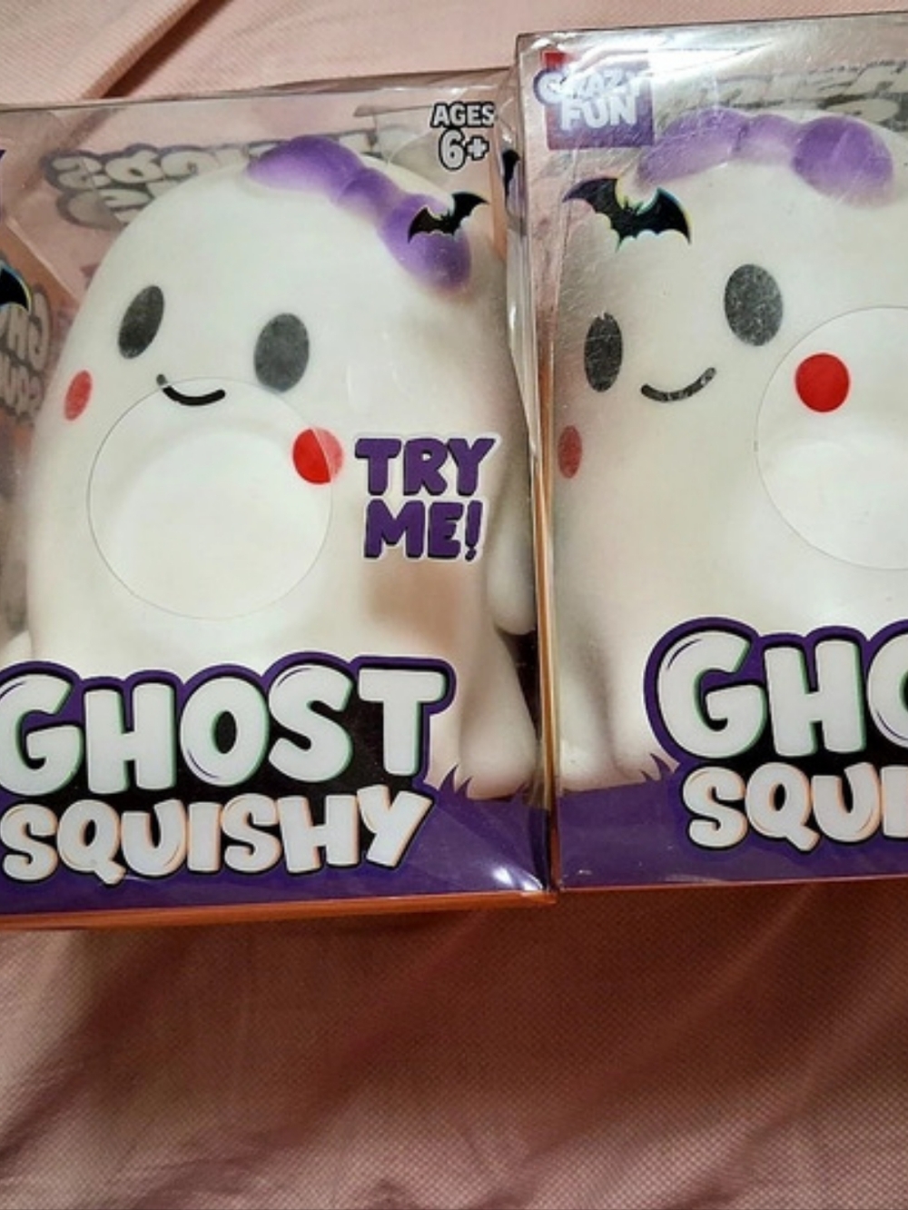 Squishmallows Ghoast Squish Plush Toys Set of 2 NWT